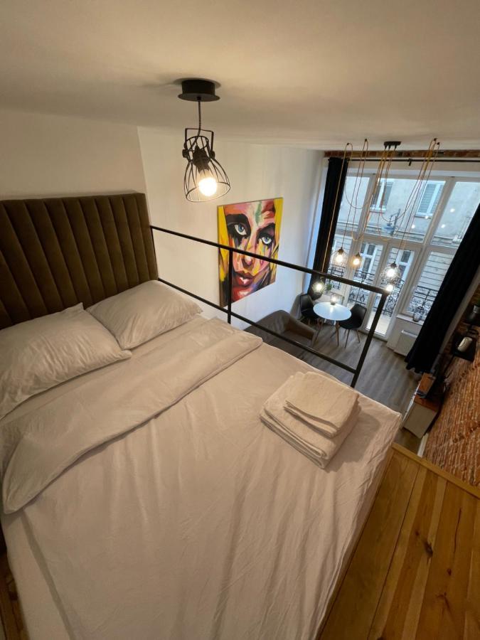 Апартаменты Urokliwy Loft W Ncl Kamienica Vabank Nr 18 Лодзь Экстерьер фото