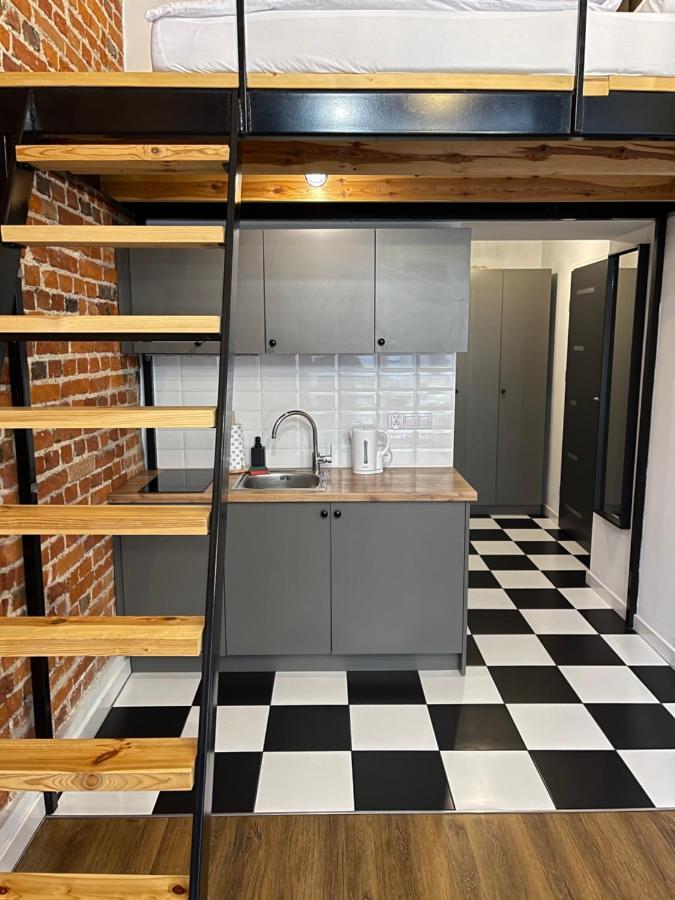 Апартаменты Urokliwy Loft W Ncl Kamienica Vabank Nr 18 Лодзь Экстерьер фото